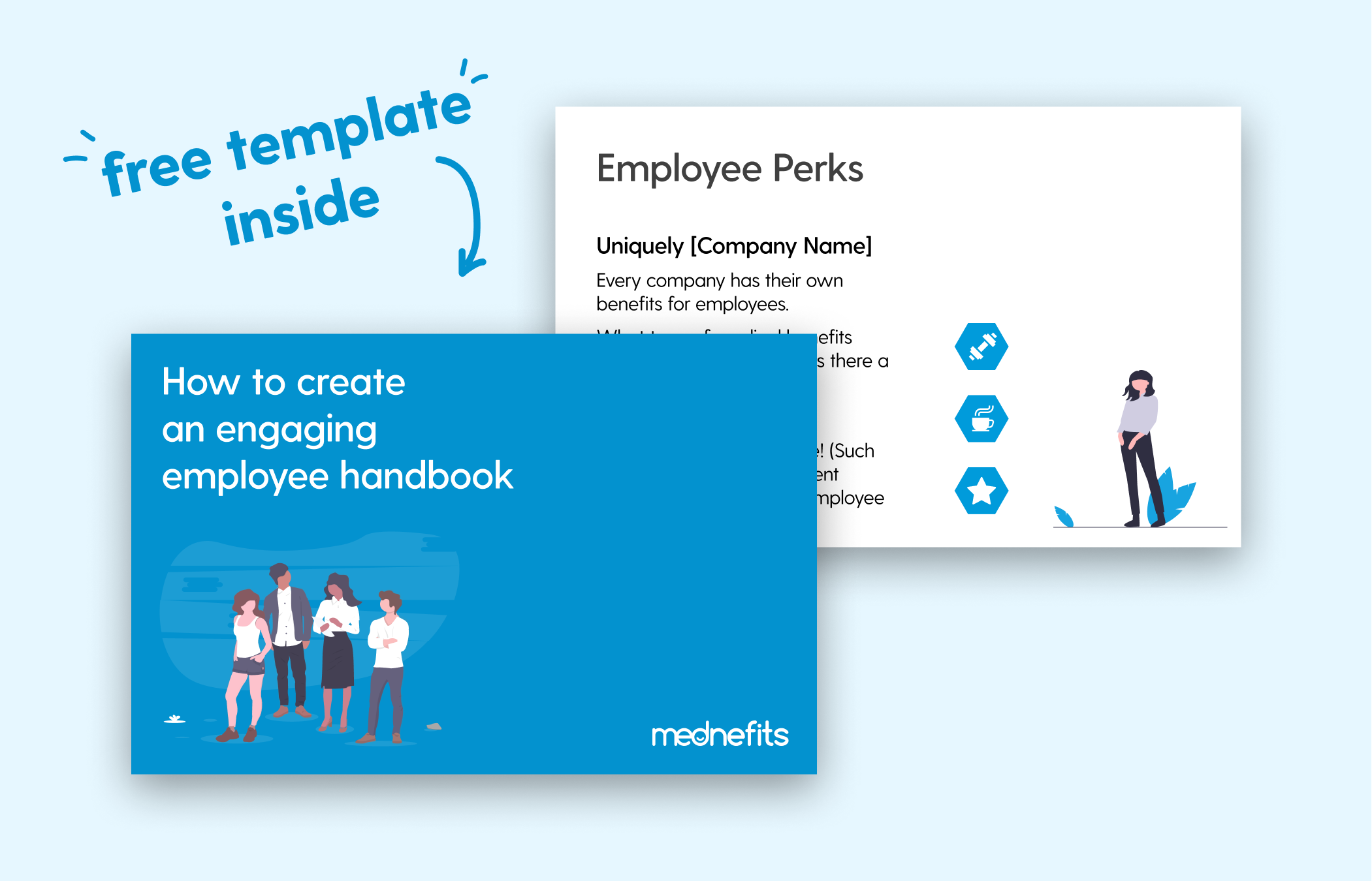 Create an engaging employee handbook – with this free template!