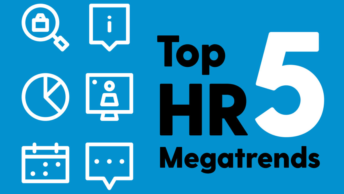 Top 5 HR Megatrends graphic