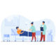 A hospital scene