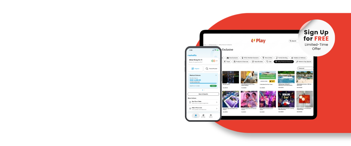 Mednefits x UPlay App Platform Banner